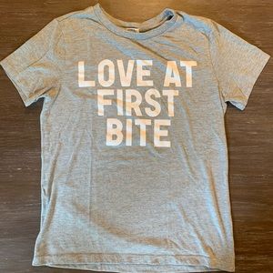 Love at first bite t-shirt